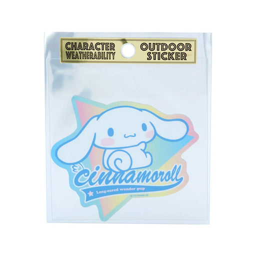 Japan Sanrio - Cinnamoroll Outdoor Sticker (Rainbow)