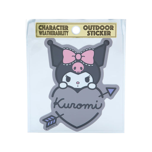 Japan Sanrio - Kuromi Outdoor Sticker (Heart)