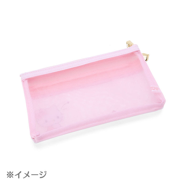 Japan Sanrio - Kuromi Flat Pencil Case