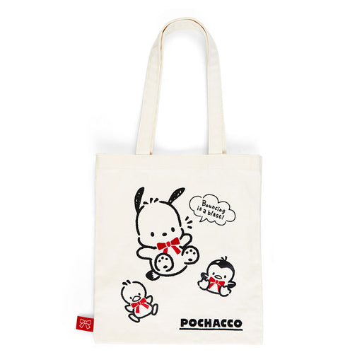 Japan Sanrio - Pochacco Tote Bag (35th Anniversary Red Ribbon)