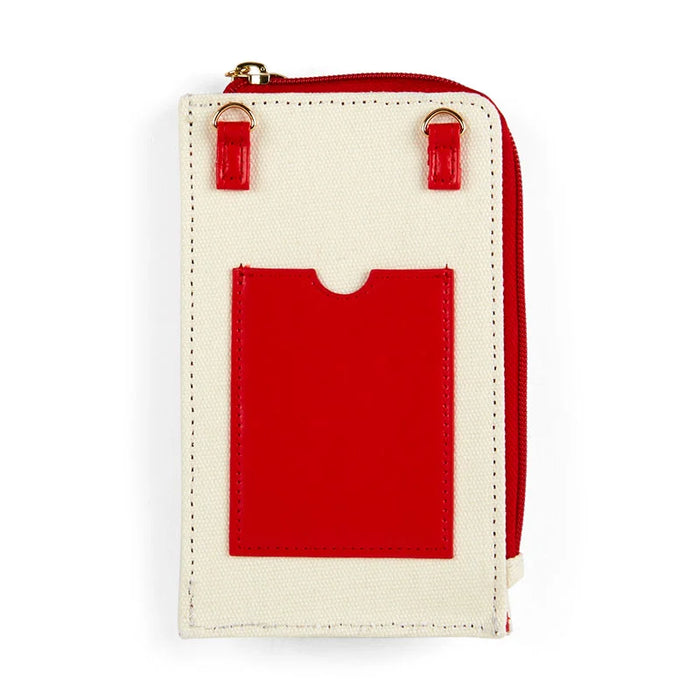 Japan Sanrio - Pochacco Smartphone Shoulder Bag (35th Anniversary Red Ribbon)