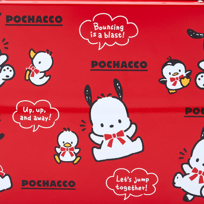 Japan Sanrio - Pochacco Trunk Can Case (35th Anniversary Red Ribbon)