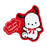 Japan Sanrio - Pochacco Stickers (35th Anniversary Red Ribbon)