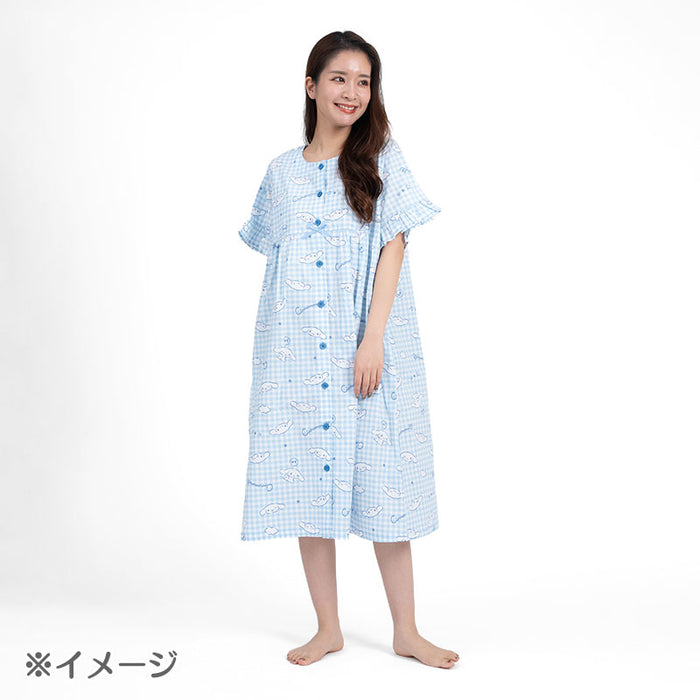 Japan Sanrio - Cinnamoroll Gingham Dress for Adults