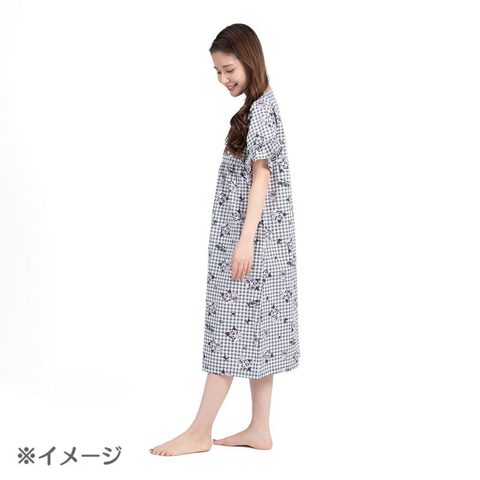 Japan Sanrio - Kuromi Gingham Dress for Adults