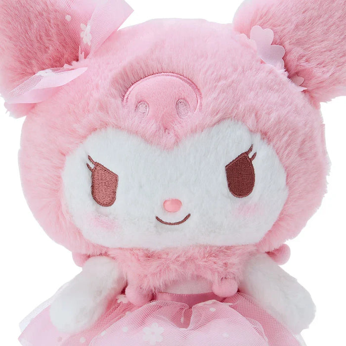 On Hand!!! Japan Sanrio - Sakura/Cherry Blossom 2024 Collection x Kuromi Plush Toy