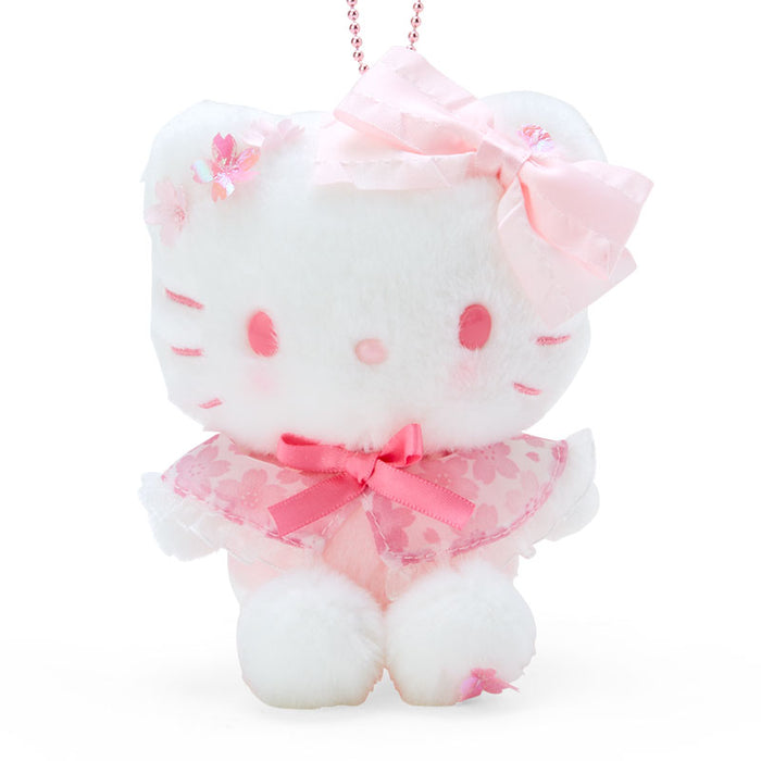 Japan Sanrio - Sakura/Cherry Blossom 2024 Collection x Hello Kitty Plush Keychain
