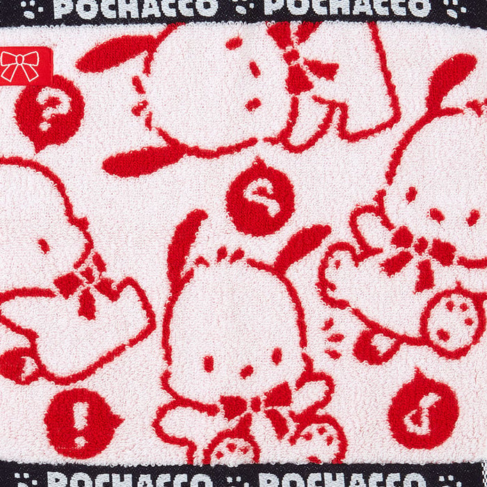 Japan Sanrio - Pochacco Mini Towel (35th Anniversary Red Ribbon)