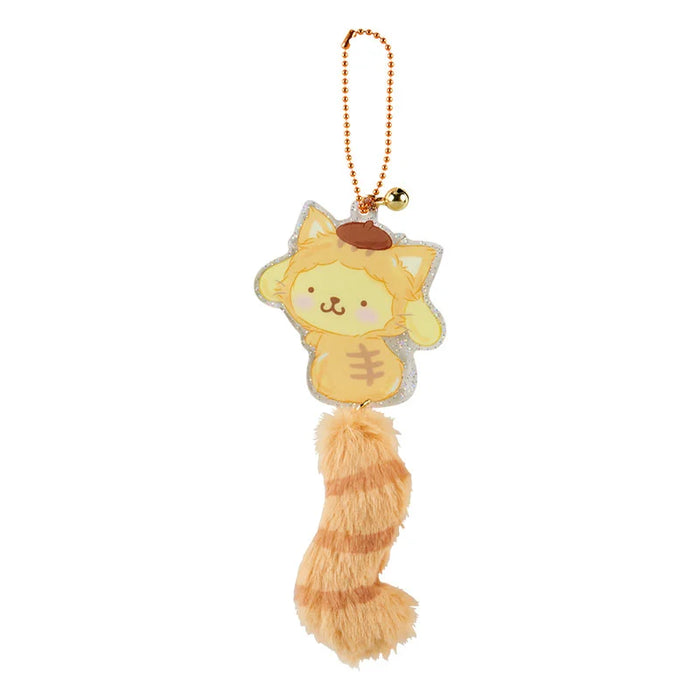 Japan Sanrio - My Favourite Cat Collection x Pompompurin Acrylic Charm with Tail