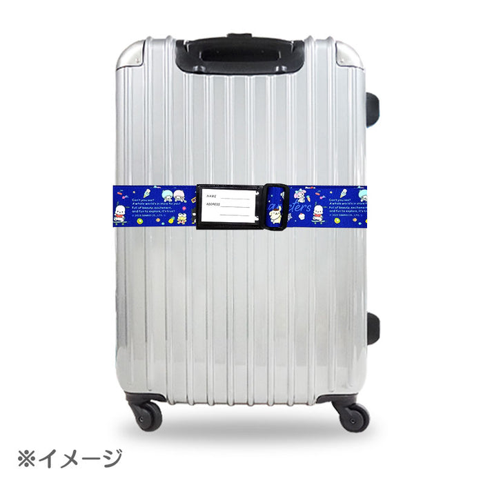 Japan Sanrio - Sanrio Characters Suitcase Belt (Color: Navy)