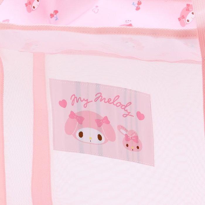 Japan Sanrio - My Melody Mesh Storage Bag Size L