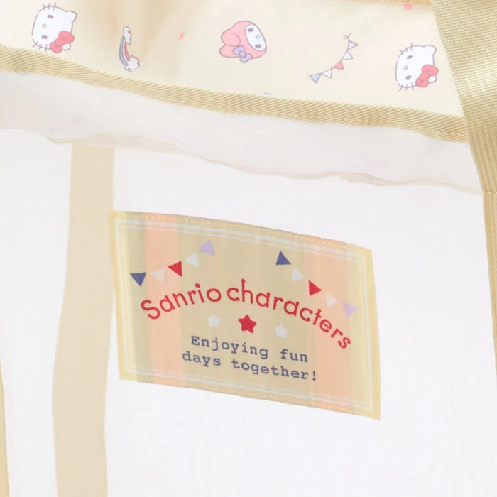 Japan Sanrio - Sanrio Characters Mesh Storage Bag Size L