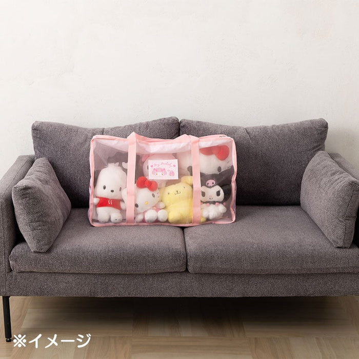 Japan Sanrio - My Melody Mesh Storage Bag Size L