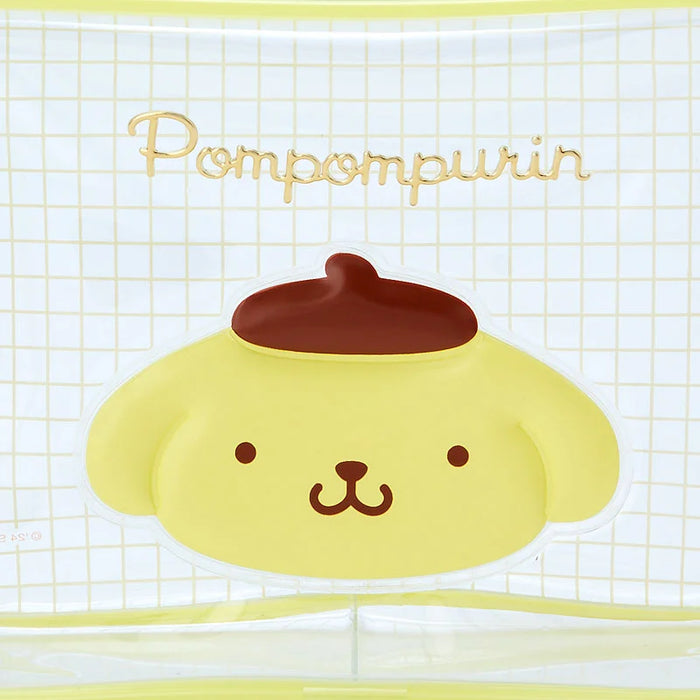 Japan Sanrio - Pompompurin Clear Pouch