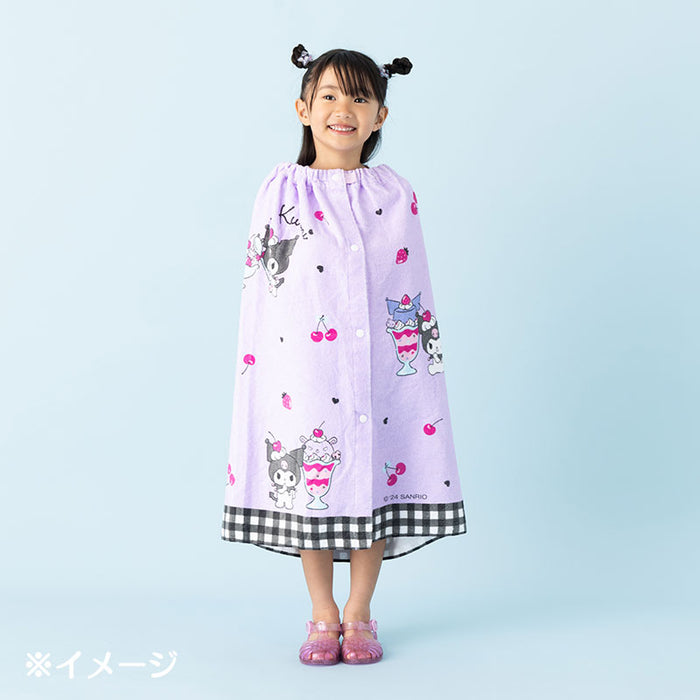 Japan Sanrio - Kuromi Wrap Towel 70cm