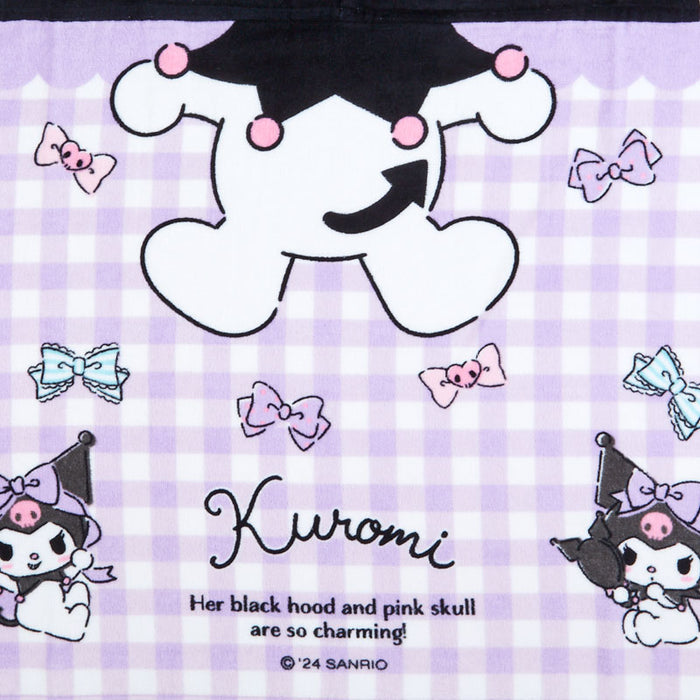 Japan Sanrio - Kuromi Hooded Towel
