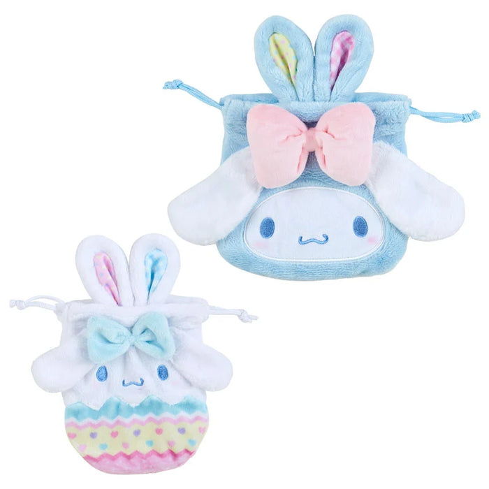 Japan Sanrio - Cinnamoroll Set of 2 Drawstring Bags (Easter Rabbit)
