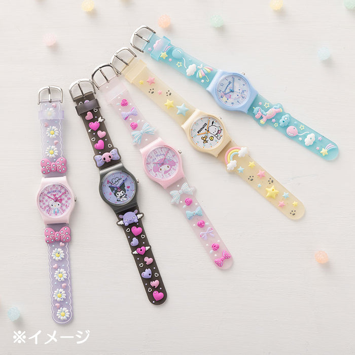Japan Sanrio - Kuromi Rubber Watch