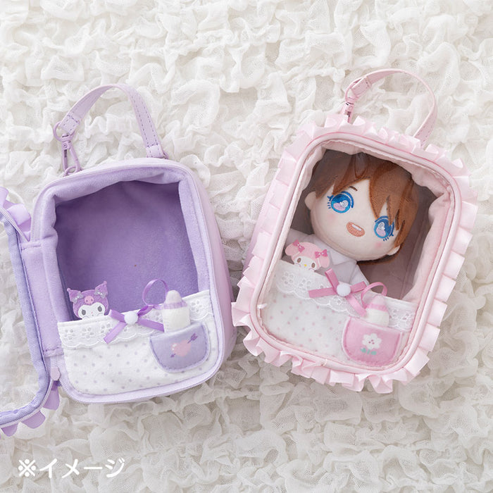 Japan Sanrio - Kuromi Stuffed Toy Pouch (Enjoy Idol Baby)
