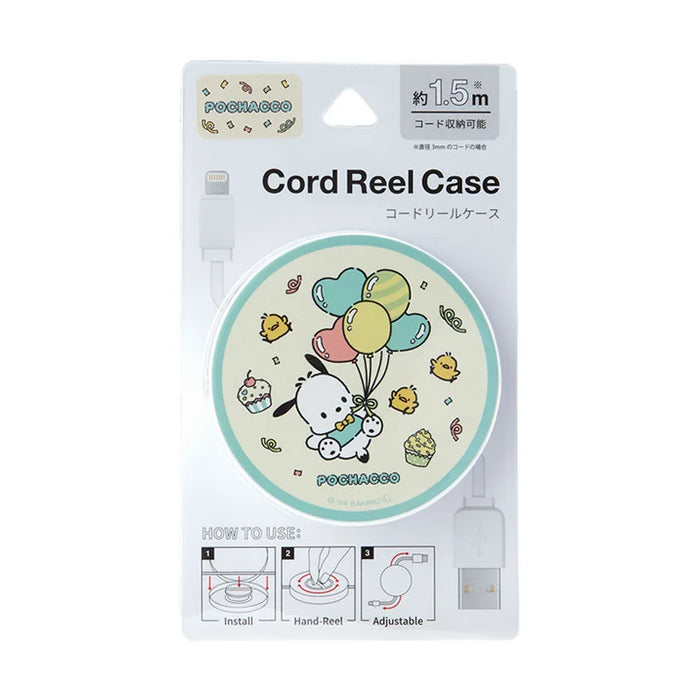 Japan Sanrio - Pochacco Cord Reel Case