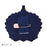 Japan Sanrio - Kuromi Embroidery badge (Sanrio Lovers Party)