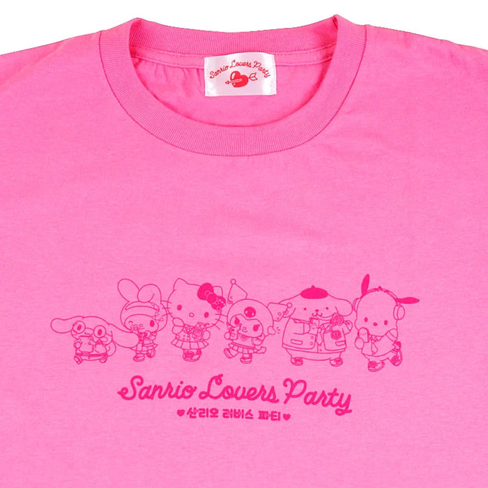 Japan Sanrio  Sanrio Characters T-Shirt (Sanrio Lovers Party)