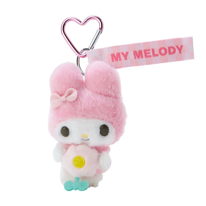 Japan Sanrio - My Melody Plush Keychain (Pastel Checker)