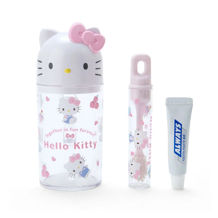Japan Sanrio - Hello Kitty Toothbrush & Cup Set