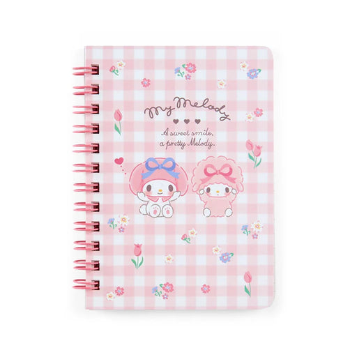Japan Sanrio - My Melody & My Sweet Piano B7 Ring Notebook