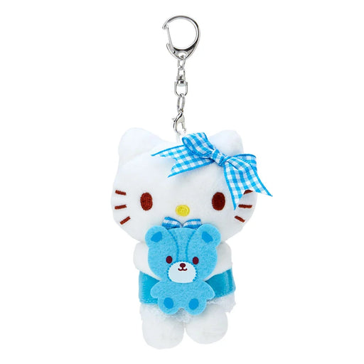 Japan Sanrio - Hello Kitty Oshi Color Plush Keychain (Color Blue)