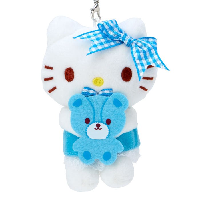 Japan Sanrio - Hello Kitty Oshi Color Plush Keychain (Color Blue)