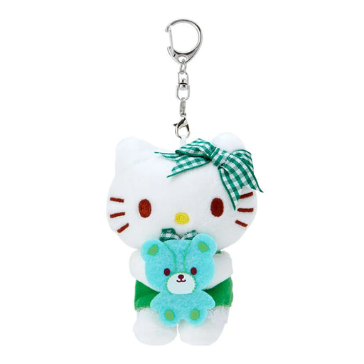 Japan Sanrio - Hello Kitty Oshi Color Plush Keychain (Color Green)