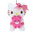 Japan Sanrio - Hello Kitty Oshi Color Plush Keychain (Color Pink)
