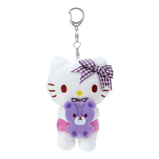 Japan Sanrio - Hello Kitty Oshi Color Plush Keychain (Color Purple)