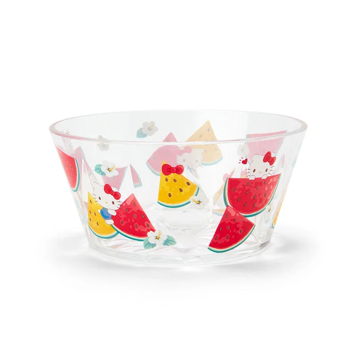 Japan Sanrio - Hello Kitty Clear Bowl (Colorful Fruits)