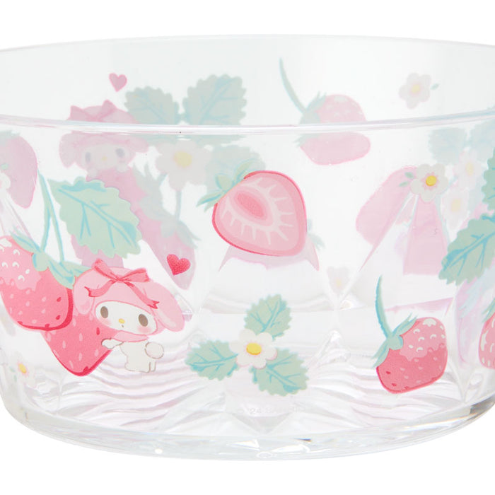 Japan Sanrio - My Melody Clear Bowl (Colorful Fruits)