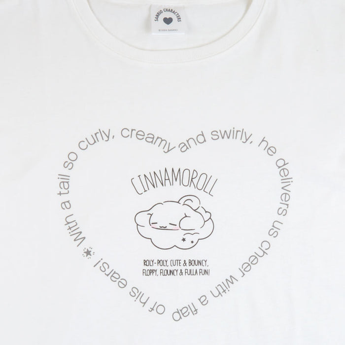 Japan Sanrio - Cinnamoroll Cotton T Shirt for Adults