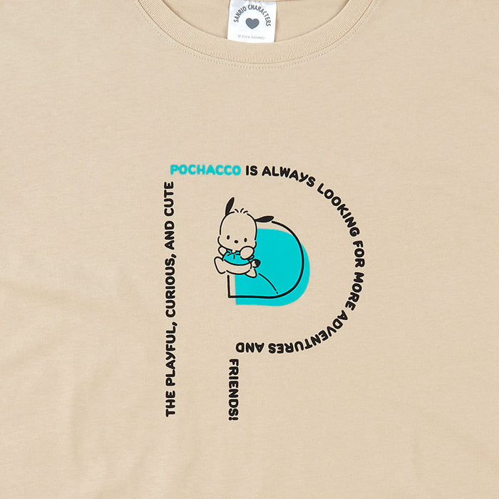 Japan Sanrio - Pochacco Cotton T Shirt for Adults