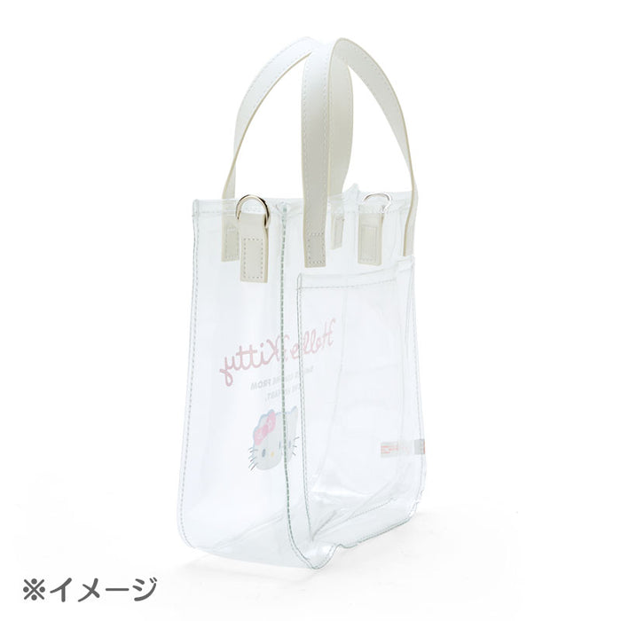 Japan Sanrio - Cinnamoroll Clear Handbag with Shoulder Strap