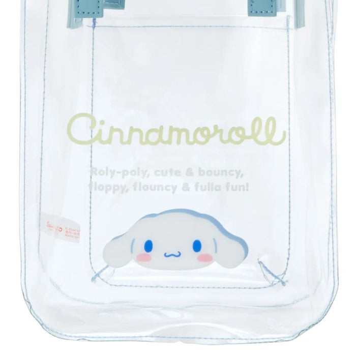 Japan Sanrio - Cinnamoroll Clear Handbag with Shoulder Strap