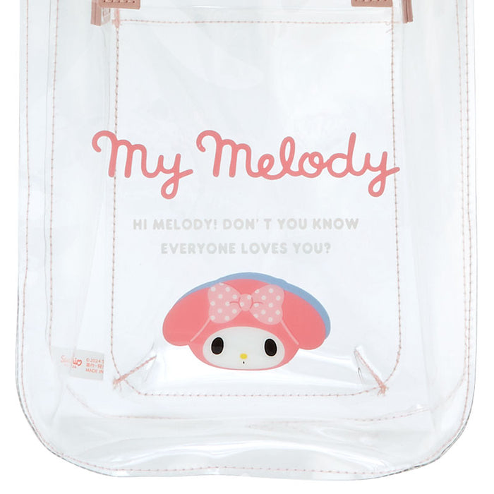 Japan Sanrio - My Melody Clear Handbag with Shoulder Strap