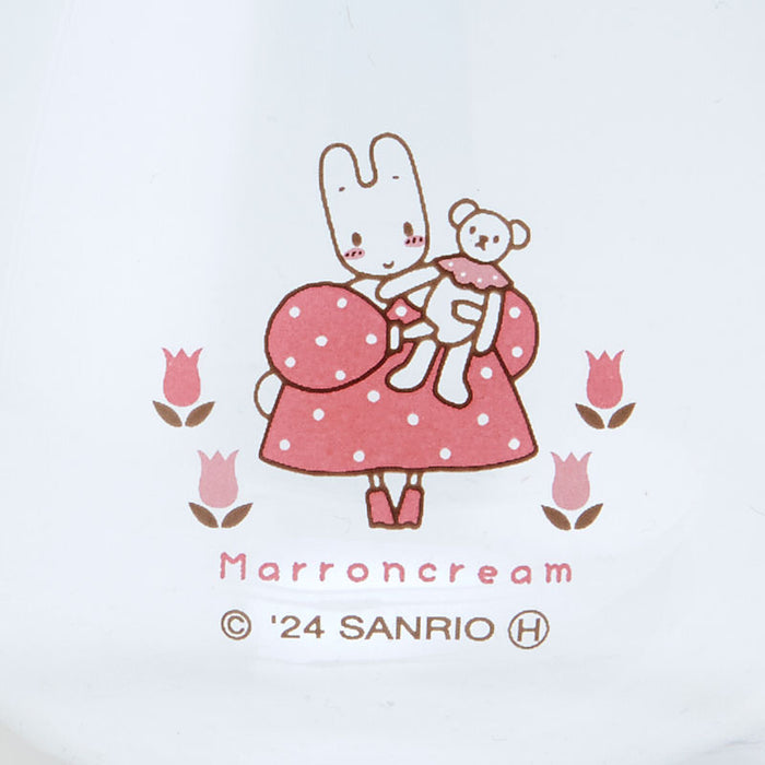 Japan Sanrio - Maron cream Swaying Glass (flower)