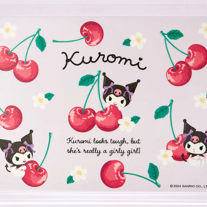Japan Sanrio - Kuromi Melamine Mini Tray (Colorful Fruits)