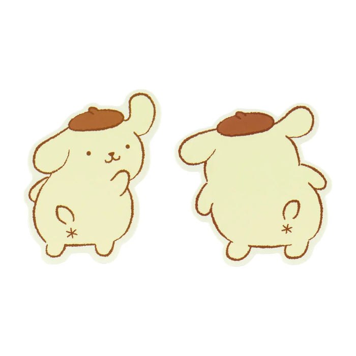 Japan Sanrio - Pompompurin Stickers Set (Butt Puri Puri Pudding)
