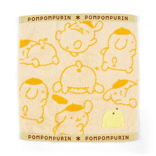 Japan Sanrio - Pompompurin Hand Towel (Butt Puri Puri Pudding)