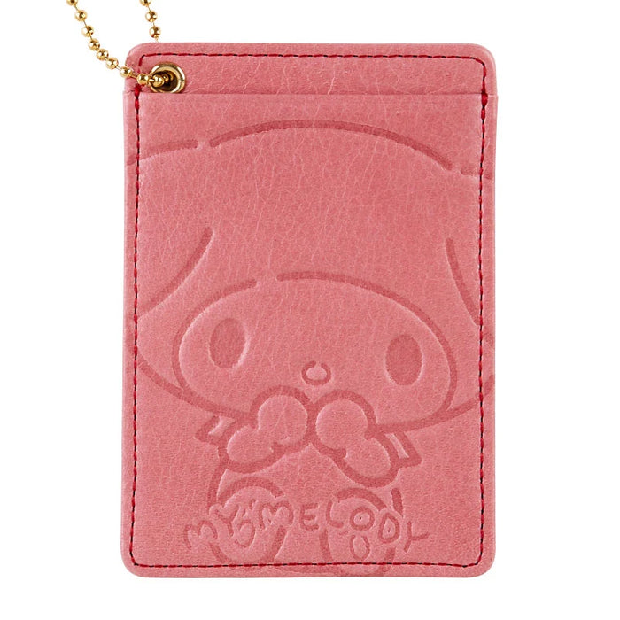 Japan Sanrio - Embossed My Melody Pass Case