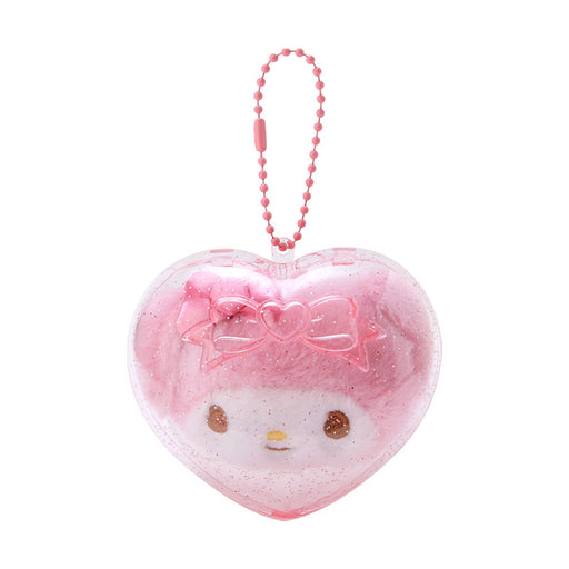 Japan Sanrio - My Melody Mascot Holder in Case (Clear and Plump 3D)