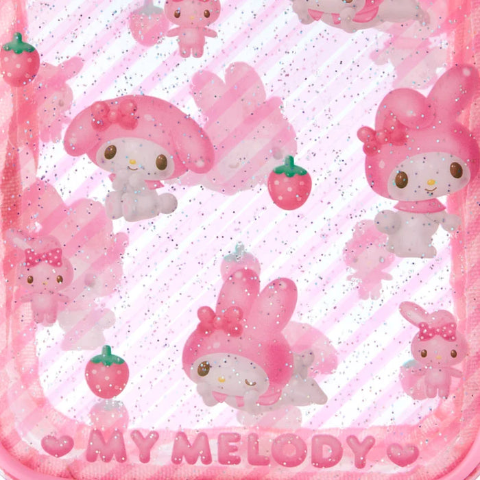 Japan Sanrio - My Melody Clear Pouch (Clear and Plump 3D)