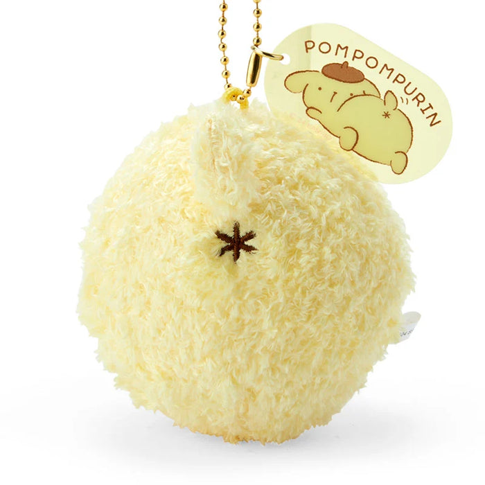 Japan Sanrio - Pompompurin Butt Plush Keychain (Butt Puri Puri Pudding)
