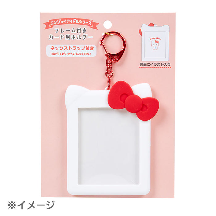 Japan Sanrio - Cinnamoroll Card Holder with Frame (Enjoy Idol)